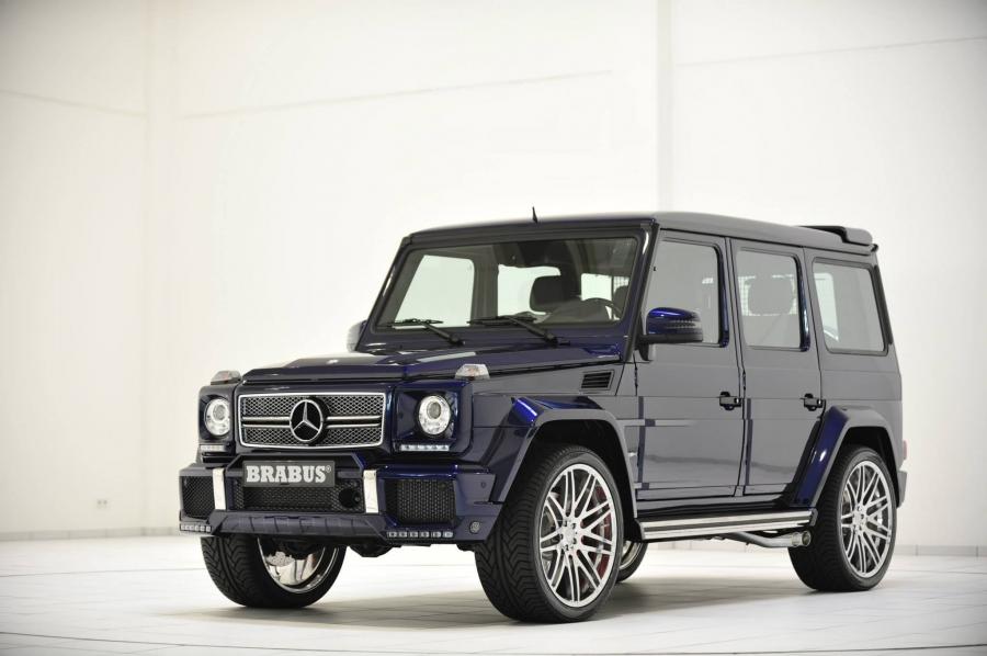  Mercedes-Benz G63 AMG Mystic Blue Widestar by Brabus 2014 года  (фото 1 из 9)